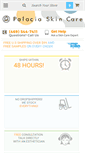 Mobile Screenshot of palaciaskincare.com